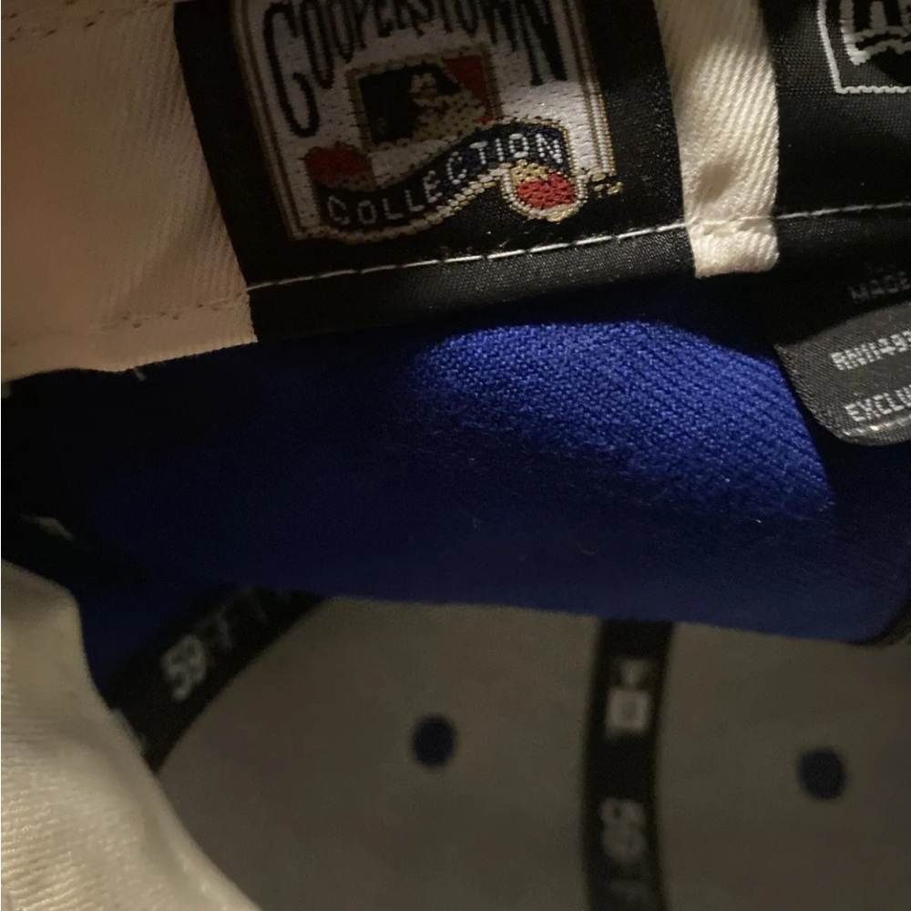 New Era Chicago Cubs Bear Blue All Star Game Fitted Hat Size 7 1/4 - Picture 5 of 7